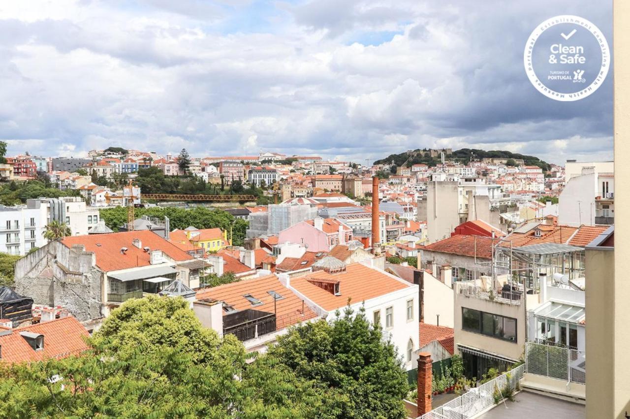 Sunny Flat City View By Homing Lisbon Bagian luar foto